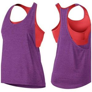 3/$15 °Nike Pro° Inside Loose Tank 2-in-1 Top